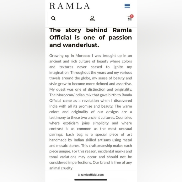 Ramla Jewel Mosaic Turquoise Women's Bag - Picture 9 of 9